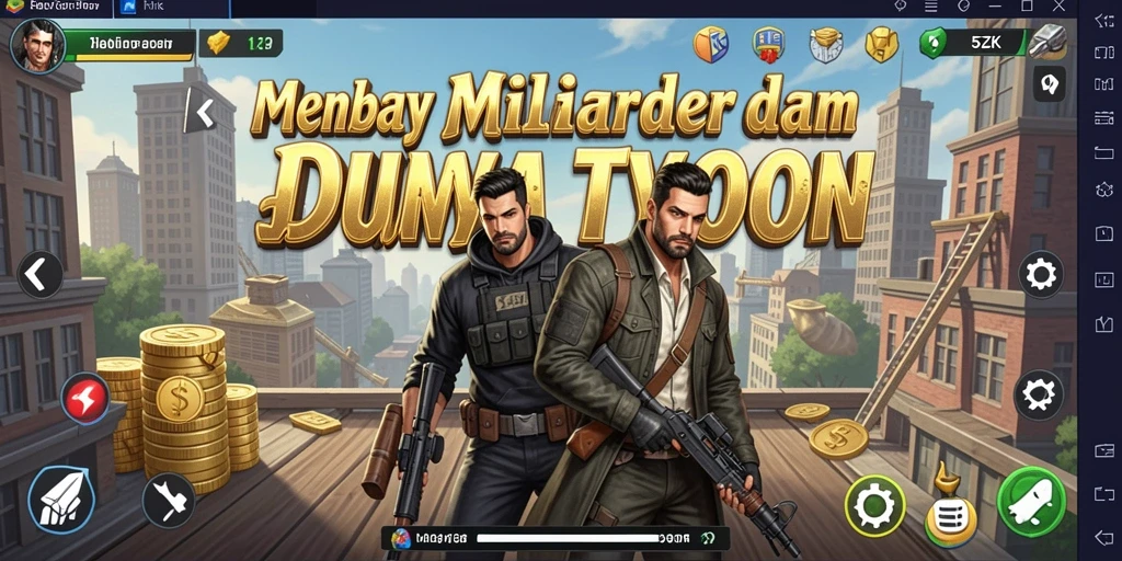 Tangkapan layar 5ZK yang menunjukkan gameplay Tycoon yang seru.