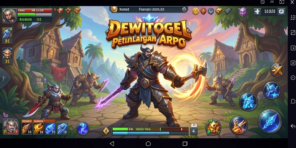 Tampilan gameplay DEWITOGEL yang mendebarkan dan penuh aksi.