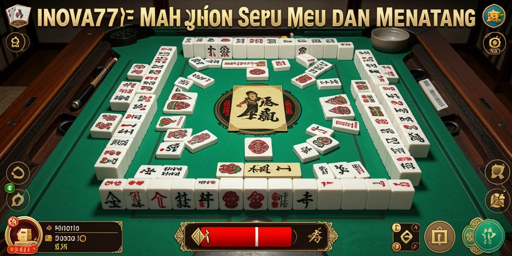 Screenshot gameplay <strong>INOVA77</strong> menampilkan suasana seru saat bermain Mahjong.