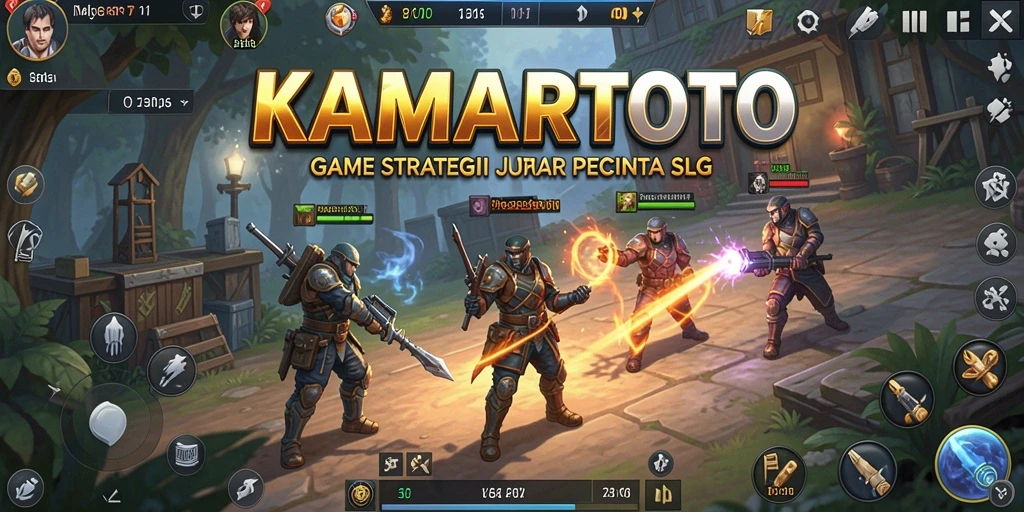 Tampilan menarik dari gameplay <strong>KAMARTOTO</strong> dengan aksi SLG yang seru.