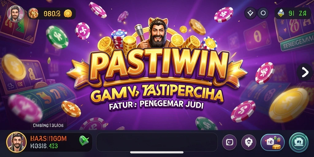Gameplay seru di PASTIWIN dengan grafis kasino yang menawan.