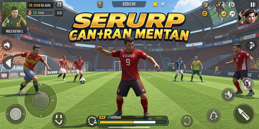 Tampilan permainan SERURP yang mendebarkan dan penuh aksi.