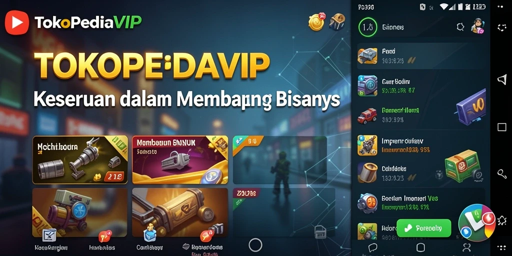 Gameplay seru dan interaktif dalam TOKOPEDIAVIP yang menarik.