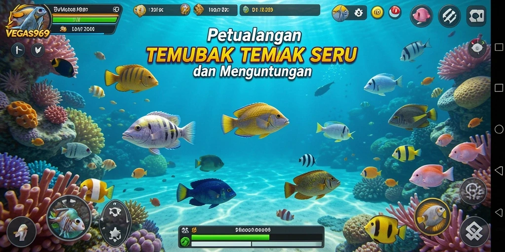 Gameplay seru dalam game tembak ikan VEGAS969.